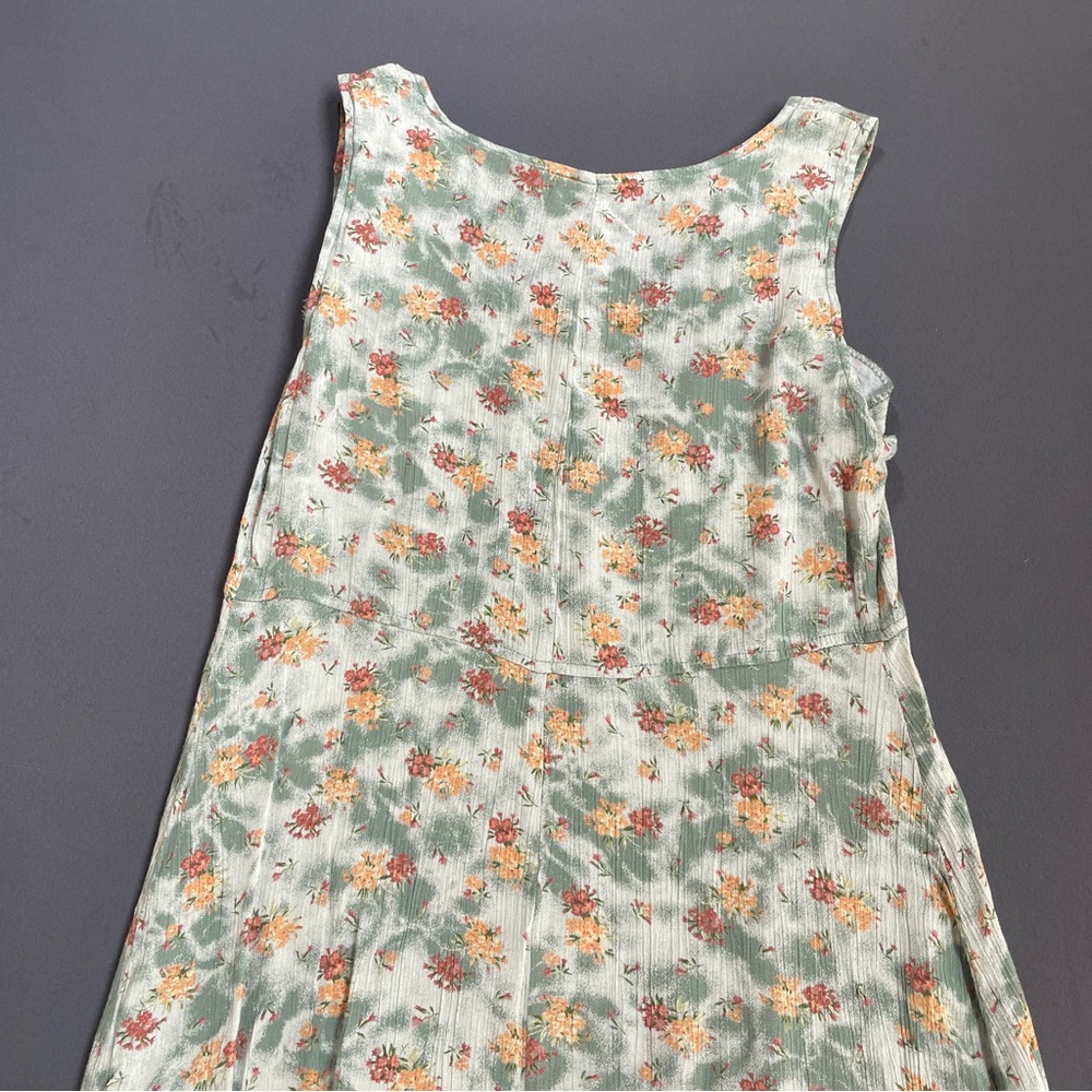 Rabbit Rabbit Rabbit Floral Maxi Dress - Green and Orange - Picture 9 of 11